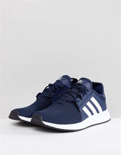 home adidas originals x plr sneakers in marineblauw cq2407